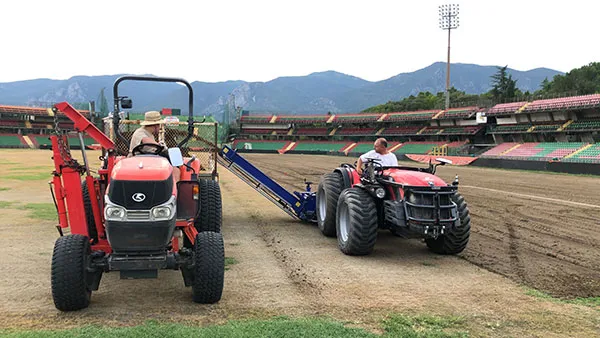 Techno Sod turf laying<br />
service